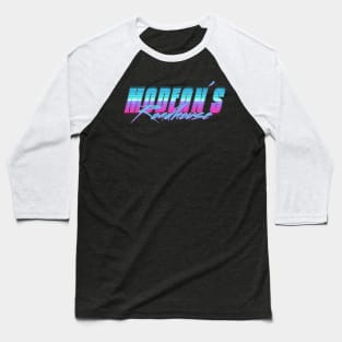 Modeans Roadhouse - Letterkenny 80s style Baseball T-Shirt